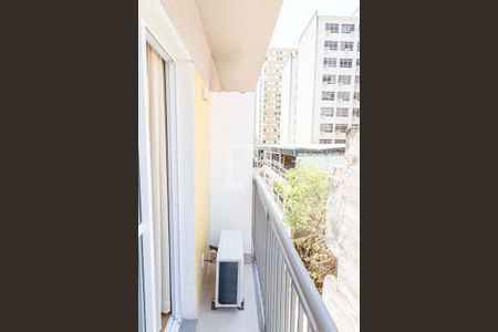 Varanda de kitnet/studio para alugar com 1 quarto, 20m² em Bela Vista, São Paulo