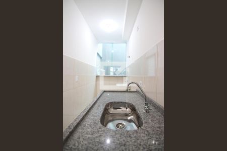 Cozinha de apartamento para alugar com 1 quarto, 40m² em Jardim Hercilia, São Paulo