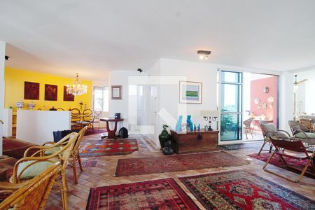 Sala de apartamento para alugar com 3 quartos, 300m² em Real Parque, São Paulo