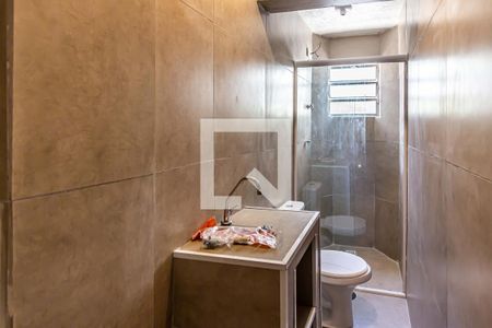 Banheiro de kitnet/studio para alugar com 1 quarto, 45m² em Santa Cecilia, São Paulo