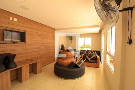 Apartamento para alugar com 38m², 1 quarto e 1 vaga Apartamento para alugar com 38m², 1 quarto e 1 vagaÁrea comum - Salão de festas