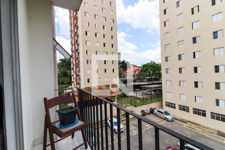 Sacada da Sala de apartamento para alugar com 2 quartos, 60m² em Jardim Umarizal, São Paulo