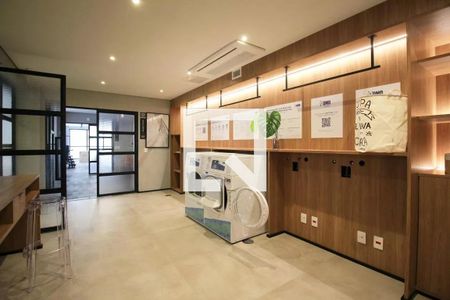 Studio à venda com 33m², 1 quarto e sem vagaLavanderia