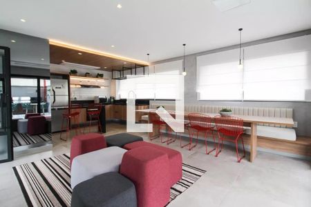 Studio à venda com 33m², 1 quarto e sem vagaÁrea gourmet