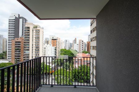 Studio à venda com 33m², 1 quarto e sem vagaVaranda