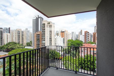 Studio à venda com 33m², 1 quarto e sem vagaVaranda