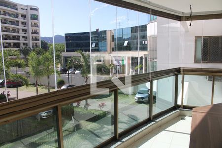 Varanda da Sala de apartamento à venda com 2 quartos, 82m² em Recreio dos Bandeirantes, Rio de Janeiro