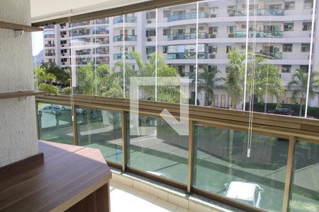 Varanda da Sala de apartamento à venda com 2 quartos, 82m² em Recreio dos Bandeirantes, Rio de Janeiro