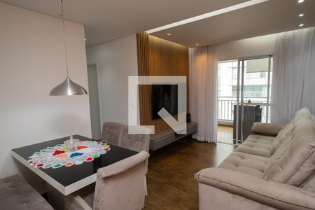 Sala de apartamento para alugar com 3 quartos, 80m² em Rudge Ramos, São Bernardo do Campo