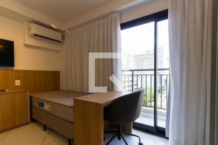 Studio - Varanda de kitnet/studio para alugar com 1 quarto, 25m² em Perdizes, São Paulo