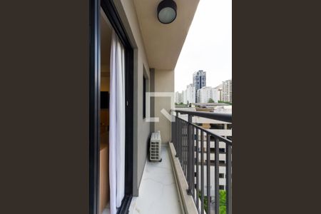 Varanda de kitnet/studio para alugar com 1 quarto, 25m² em Perdizes, São Paulo