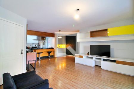 Sala de apartamento para alugar com 4 quartos, 116m² em Jardim, Santo André
