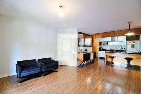 Sala de apartamento para alugar com 4 quartos, 116m² em Jardim, Santo André