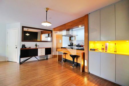 Sala de apartamento para alugar com 4 quartos, 116m² em Jardim, Santo André