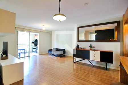 Sala de apartamento para alugar com 4 quartos, 116m² em Jardim, Santo André