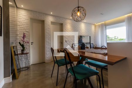 Sala de Jantar de apartamento à venda com 1 quarto, 50m² em Empresarial 18 do Forte, Barueri