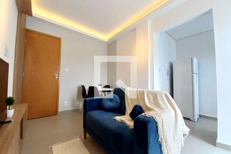 Sala de apartamento para alugar com 1 quarto, 45m² em Jardim do Trevo, Campinas