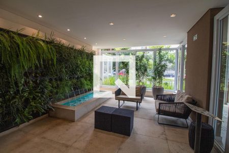 Studio para alugar com 42m², 1 quarto e 1 vaga Studio para alugar com 42m², 1 quarto e 1 vagaHall de Entrada