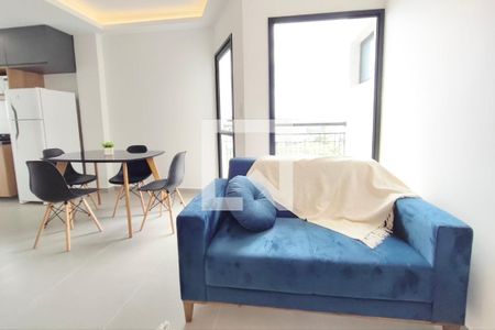 Sala de apartamento para alugar com 1 quarto, 45m² em Jardim do Trevo, Campinas