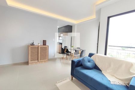 Sala de apartamento para alugar com 1 quarto, 45m² em Jardim do Trevo, Campinas