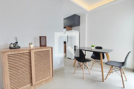 Sala de apartamento para alugar com 1 quarto, 45m² em Jardim do Trevo, Campinas