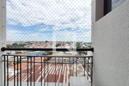 Varanda da sala de apartamento para alugar com 1 quarto, 45m² em Jardim do Trevo, Campinas