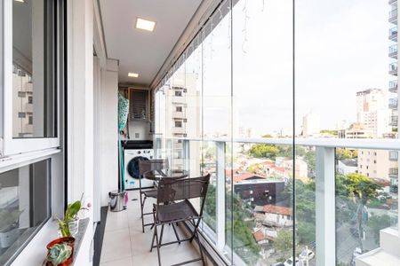 Varanda e Área de Serviço de apartamento à venda com 2 quartos, 47m² em Vila Mariana, São Paulo