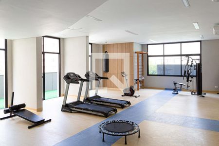 Apartamento à venda com 45m², 1 quarto e 1 vaga Apartamento à venda com 45m², 1 quarto e 1 vagaÁrea comum - Academia