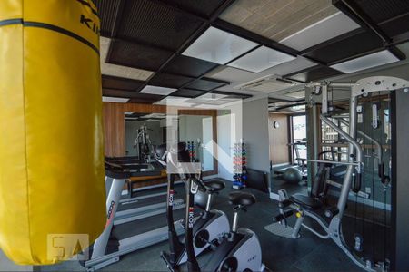 Apartamento para alugar com 28m², 1 quarto e sem vaga Apartamento para alugar com 28m², 1 quarto e sem vagaAcademia