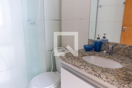 Banheiro da Suíte de apartamento para alugar com 1 quarto, 32m² em Asa Sul, Brasília