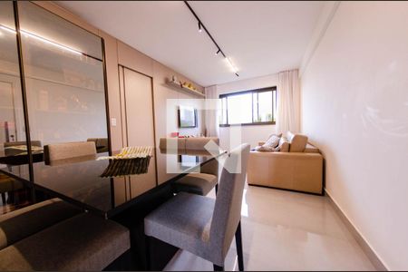 Sala de apartamento para alugar com 2 quartos, 69m² em São Pedro, Belo Horizonte