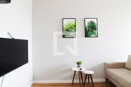 Sala de kitnet/studio para alugar com 1 quarto, 34m² em Santa Cecília, São Paulo