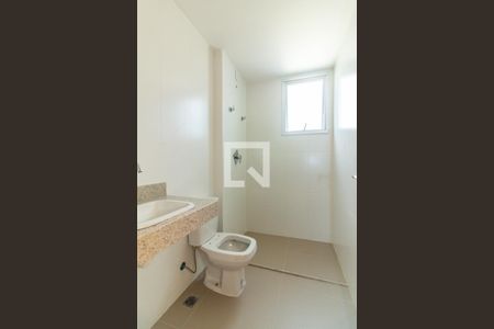 Banheiro da Suíte de apartamento à venda com 2 quartos, 61m² em Silveira, Belo Horizonte