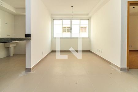 Sala de apartamento à venda com 2 quartos, 61m² em Silveira, Belo Horizonte
