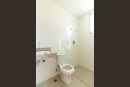 Banheiro da Suíte de apartamento à venda com 2 quartos, 61m² em Silveira, Belo Horizonte