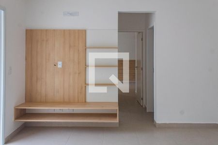 Sala de apartamento para alugar com 2 quartos, 55m² em Parque Enseada, Guarujá