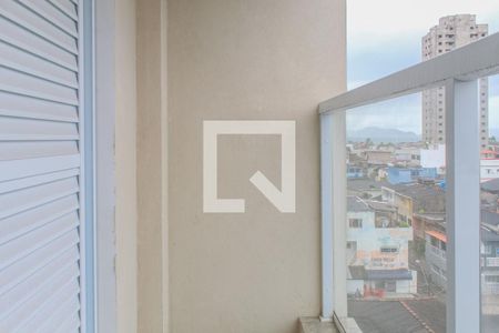 Sacada Quarto 1 de apartamento para alugar com 2 quartos, 52m² em Parque Enseada, Guarujá