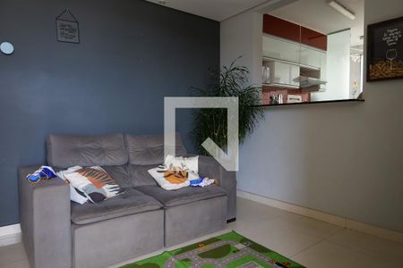 Sala de apartamento para alugar com 3 quartos, 70m² em Buritis, Belo Horizonte