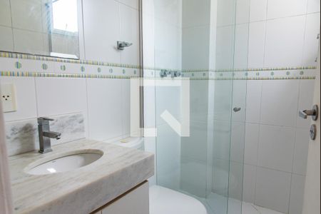 Casa para alugar com 202m², 3 quartos e 4 vagas Casa para alugar com 202m², 3 quartos e 4 vagasBanheiro da suíte 3