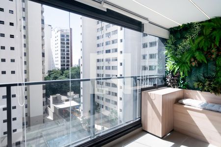 Varanda de kitnet/studio à venda com 1 quarto, 31m² em Campo Belo, São Paulo