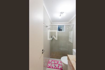 Banheiro de apartamento à venda com 3 quartos, 73m² em Jardim, Santo André
