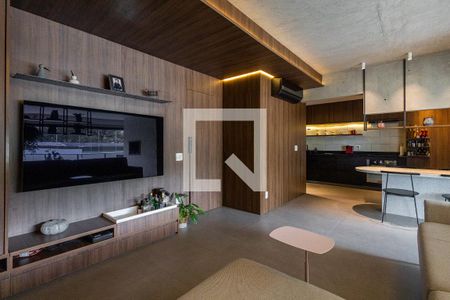 Sala de apartamento para alugar com 2 quartos, 118m² em Cerqueira César, São Paulo