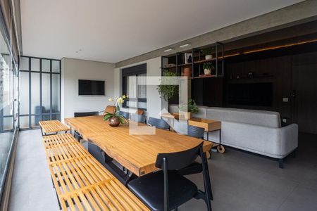 Varanda de apartamento para alugar com 2 quartos, 118m² em Cerqueira César, São Paulo