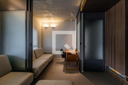 Sala - Escritório de apartamento para alugar com 2 quartos, 118m² em Cerqueira César, São Paulo