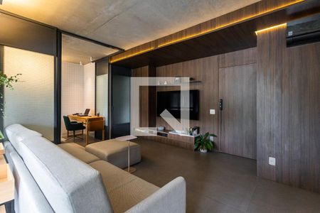 Sala de apartamento para alugar com 2 quartos, 118m² em Cerqueira César, São Paulo