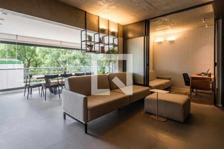 Sala de apartamento para alugar com 2 quartos, 118m² em Cerqueira César, São Paulo