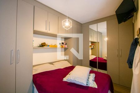 Quarto 1 - Suíte de apartamento à venda com 2 quartos, 68m² em Campestre, Santo André