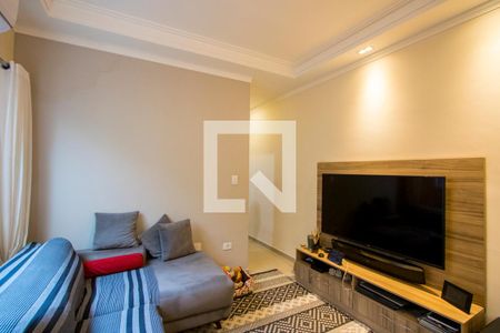 Sala de apartamento à venda com 2 quartos, 68m² em Campestre, Santo André