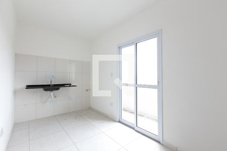 Sala/Cozinha de apartamento para alugar com 2 quartos, 55m² em Vila Carmosina, São Paulo