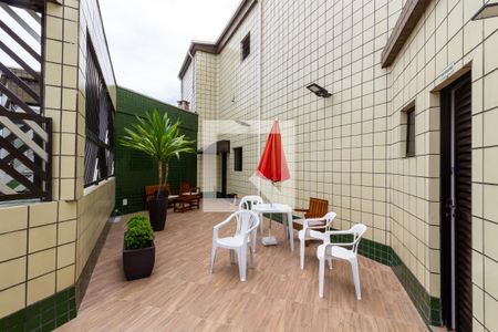 Área comum - piscina de apartamento para alugar com 2 quartos, 101m² em Vila Tupi, Praia Grande